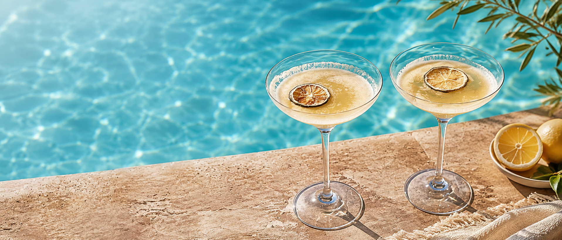 Modern glassware for everyday drinks
